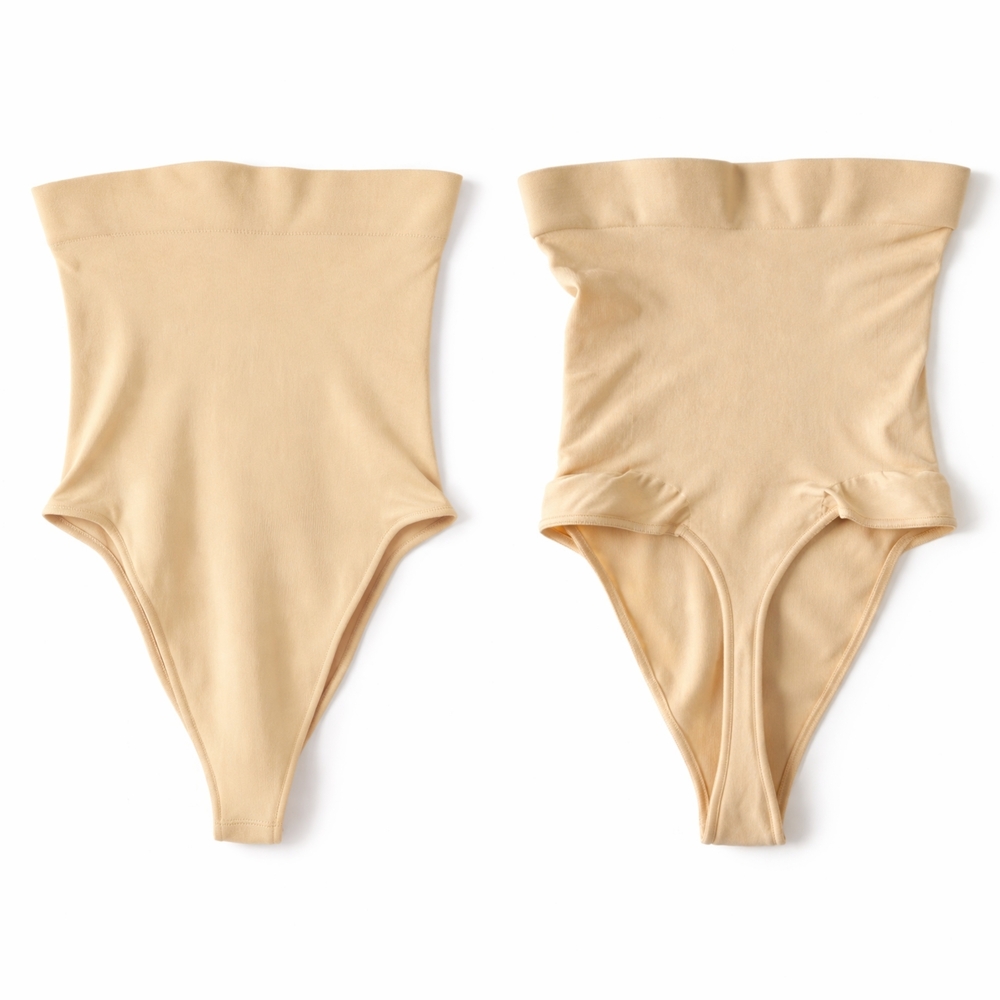 SKIMS | Seamless Sculpt High Waisted Thong - Sand